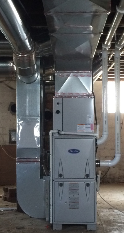 <p>Gas Furnace with Evap Coil</p>